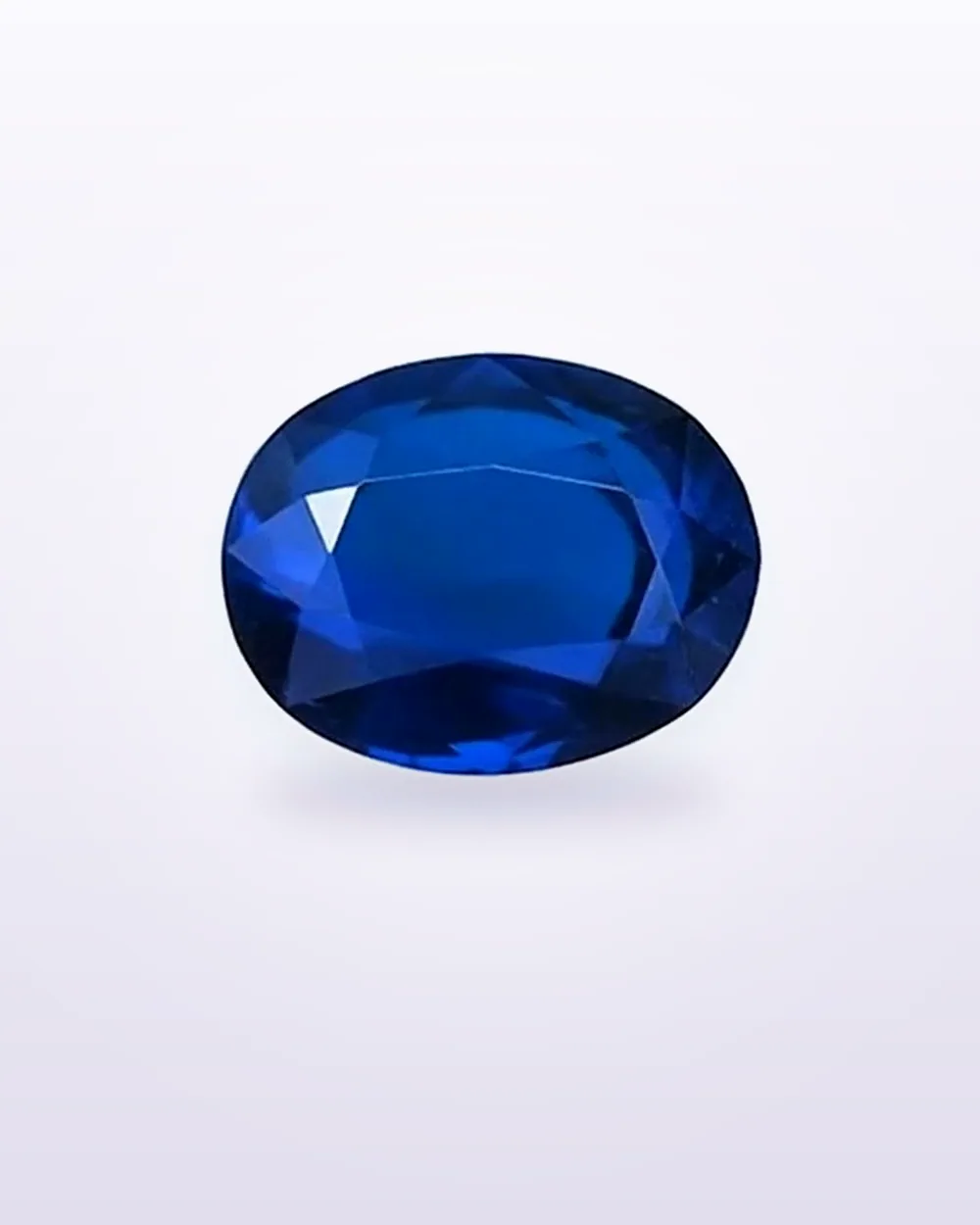 Blue Sapphire – 1.75 ct, Oval from Kashmir