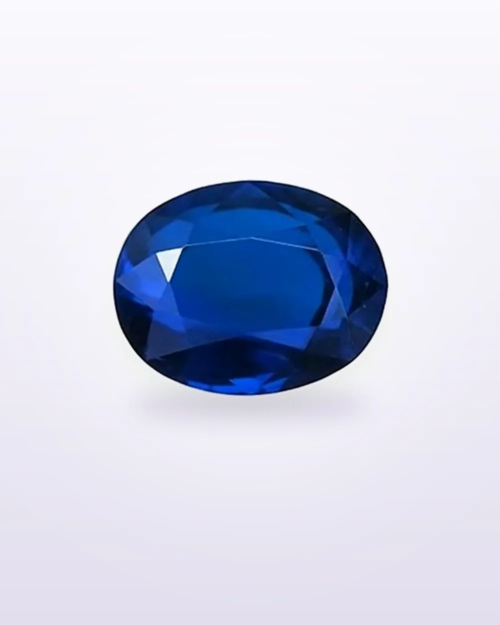 Blue Sapphire – 15.35 ct, Oval