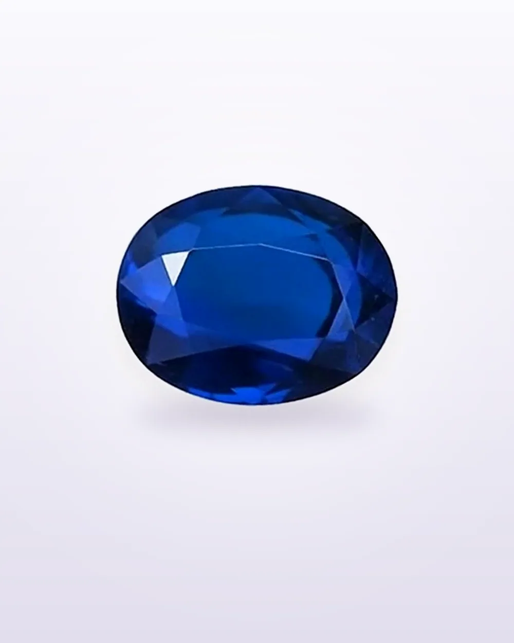 Blue Sapphire – 3.40 ct, Oval from Kashmir