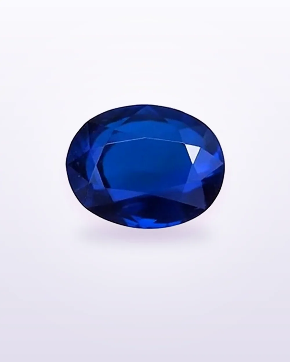 Blue Sapphire – 4.10 ct, Oval