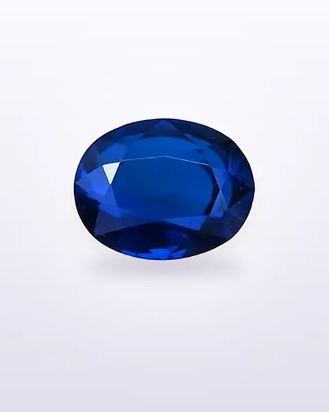 Blue Sapphire – 6.05 ct, Oval