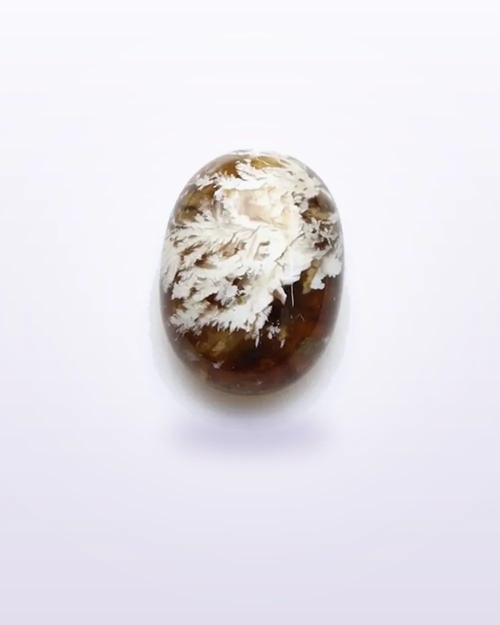 Moss Agate – 73.70 ct, Oval