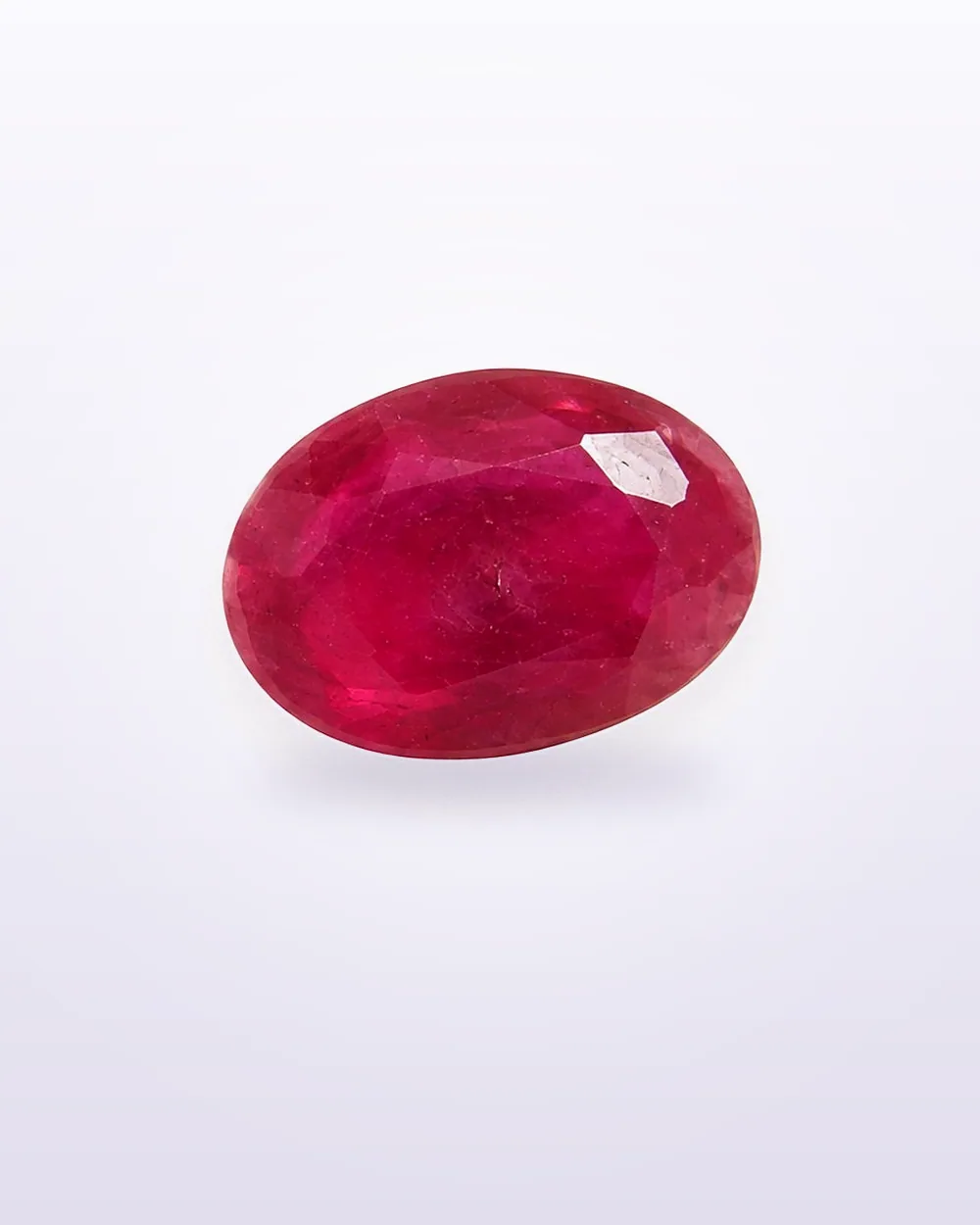 Ruby – 15.90 ct, Oval from Kashmir