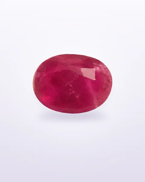 Ruby – 6.05 ct, Oval from Kashmir