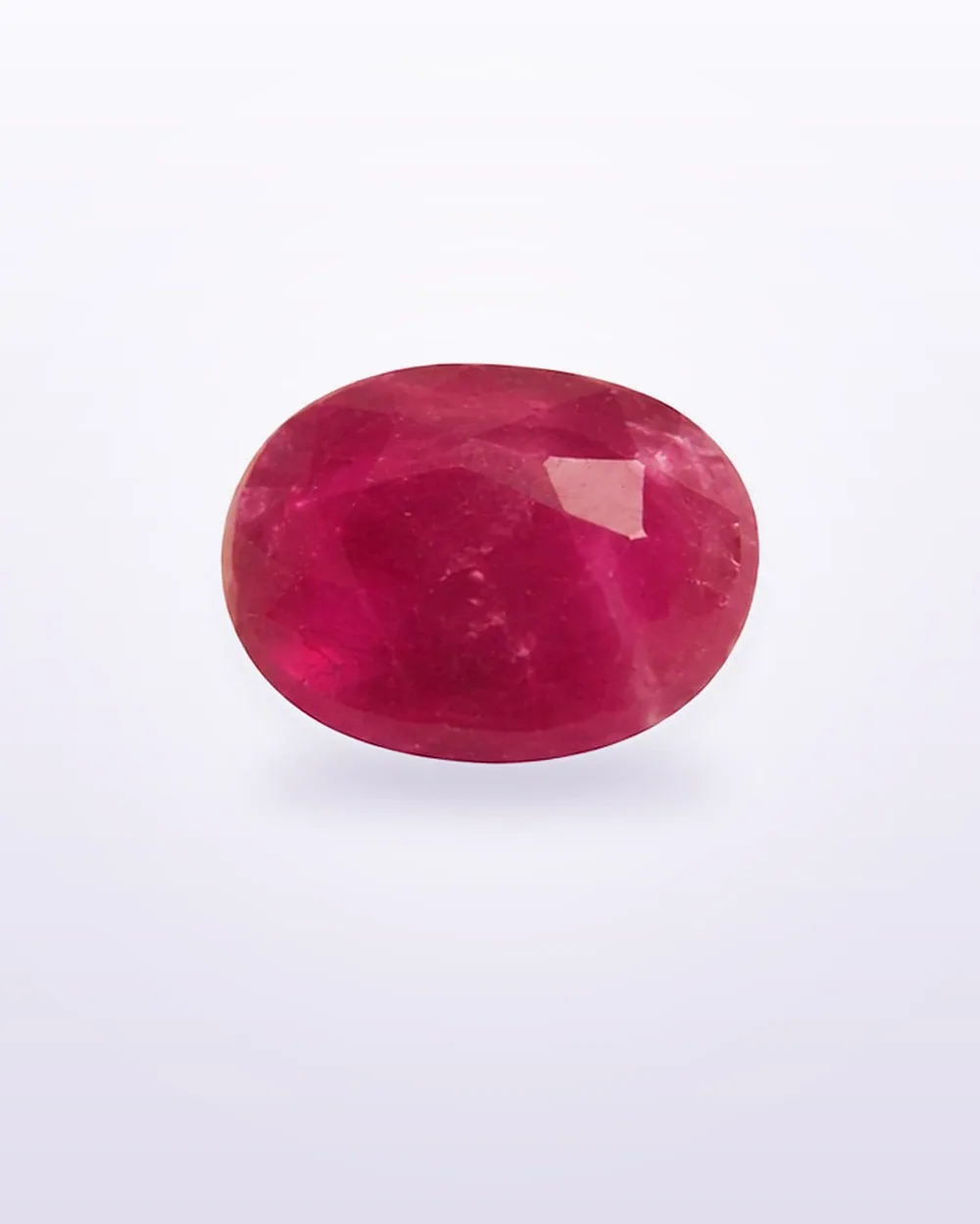 Ruby – 6.05 ct, Oval from Kashmir