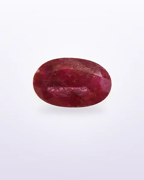Ruby – 7.85 ct, Oval from Kashmir