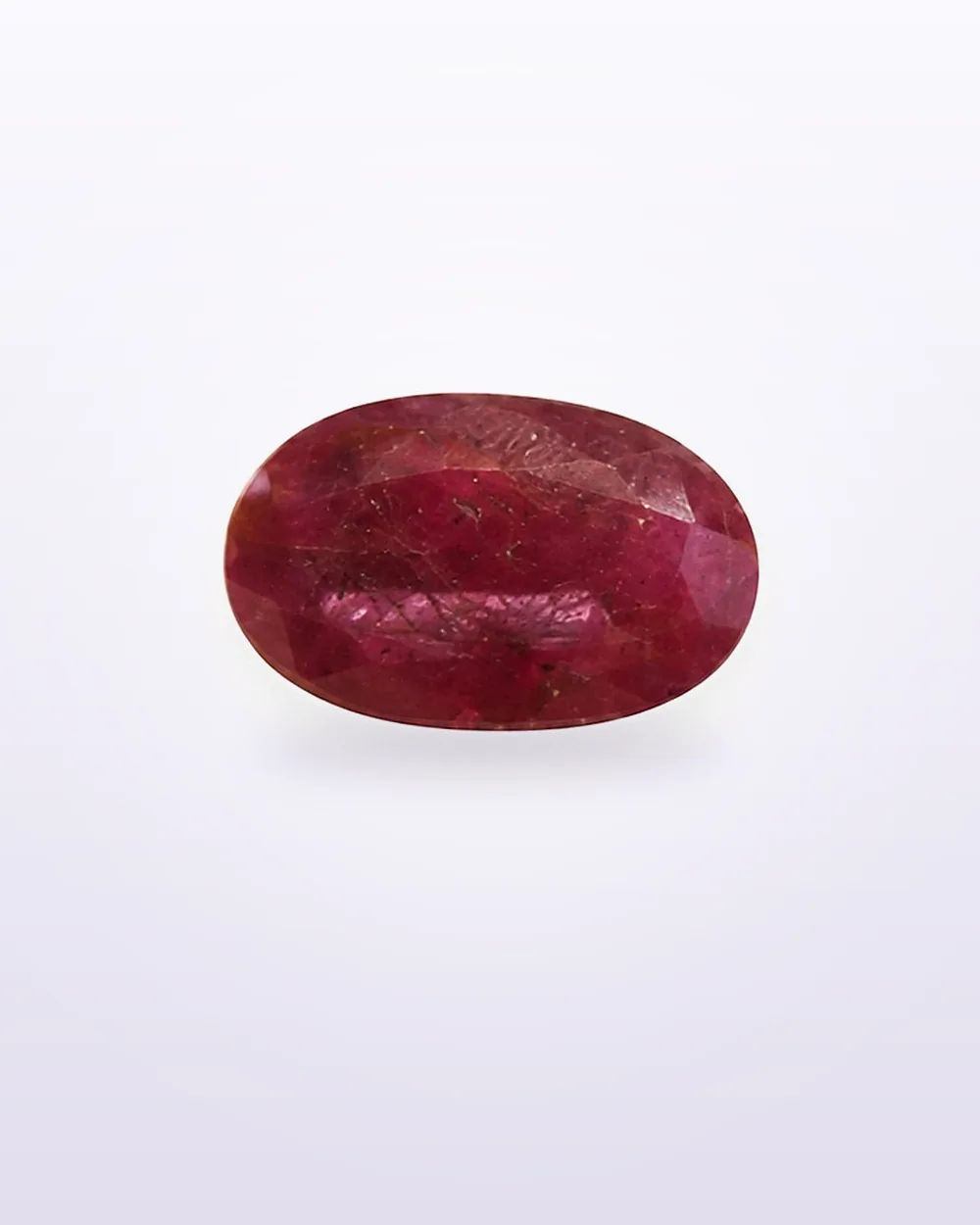 Ruby – 7.85 ct, Oval from Kashmir