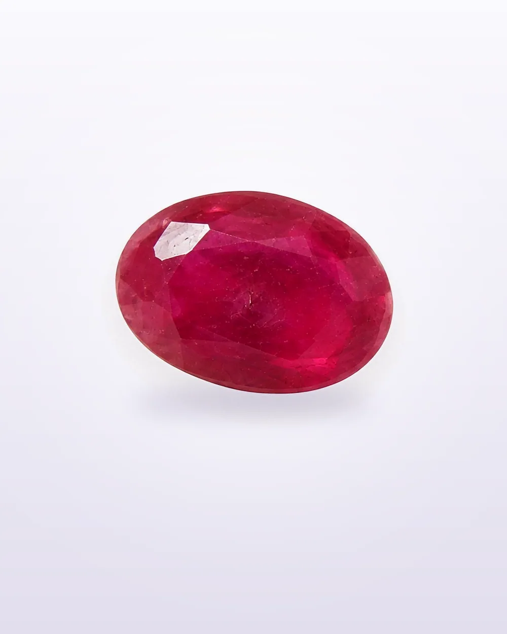 Ruby – 8.55 ct, Drop from Kashmir